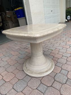 Beige Square Table