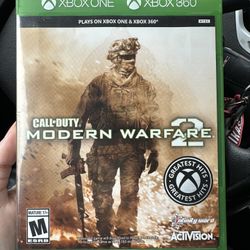 Call Of Duty Modern Warfare 2 For Xbox One And 360