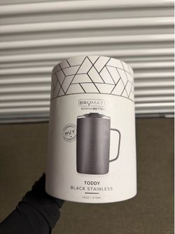 Brumate Black Stainless Coffee Mug