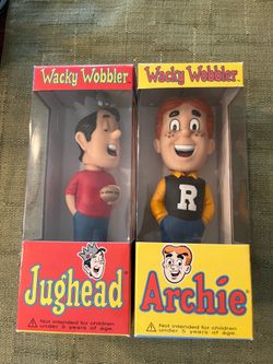 Archie and Jughead Wacky Wobblers Set the f 2
