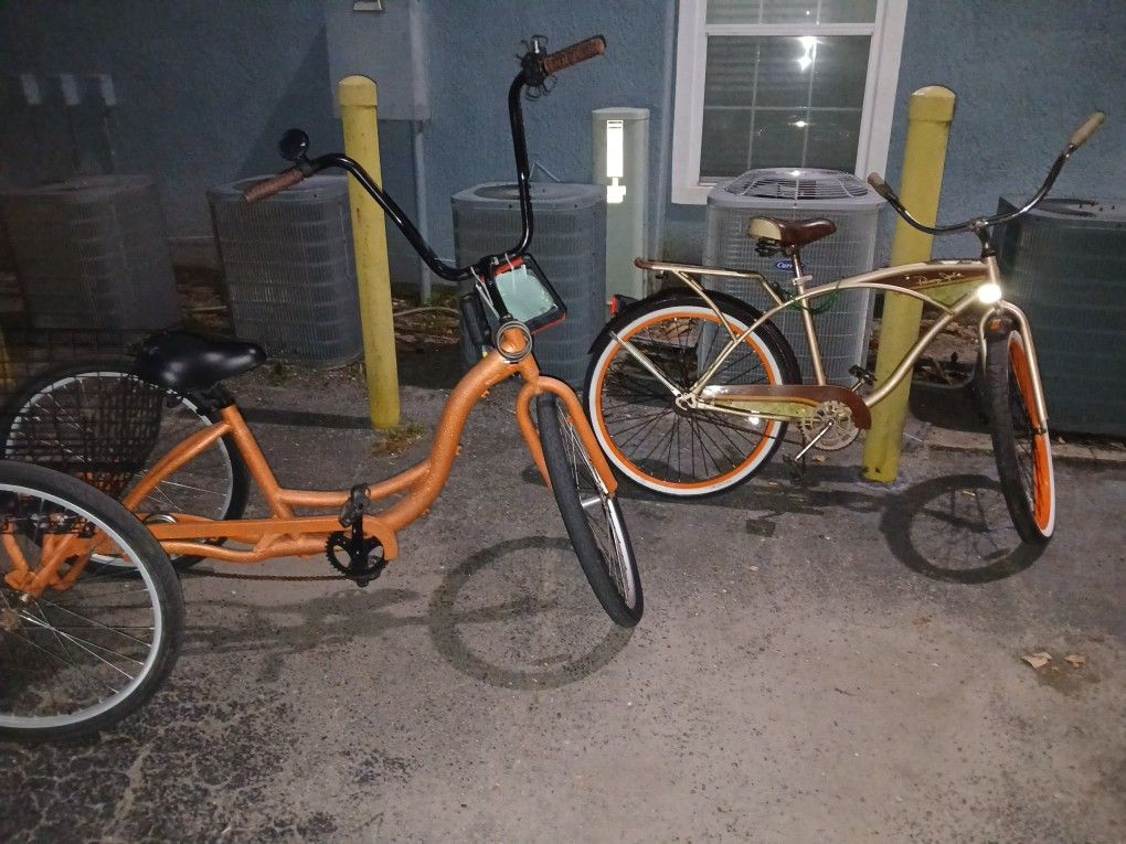 Panama Jack Bike And A Tricycle 