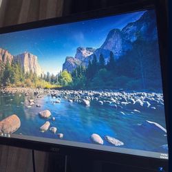 Acer Monitor With Power Chord 
