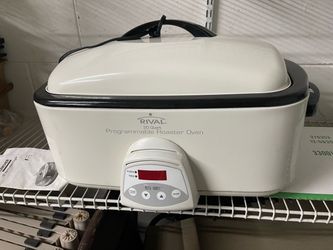 Rival 18 Qt. Roster oven with buffet server