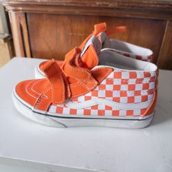 Kids Orange Vans Shoes For Sale!