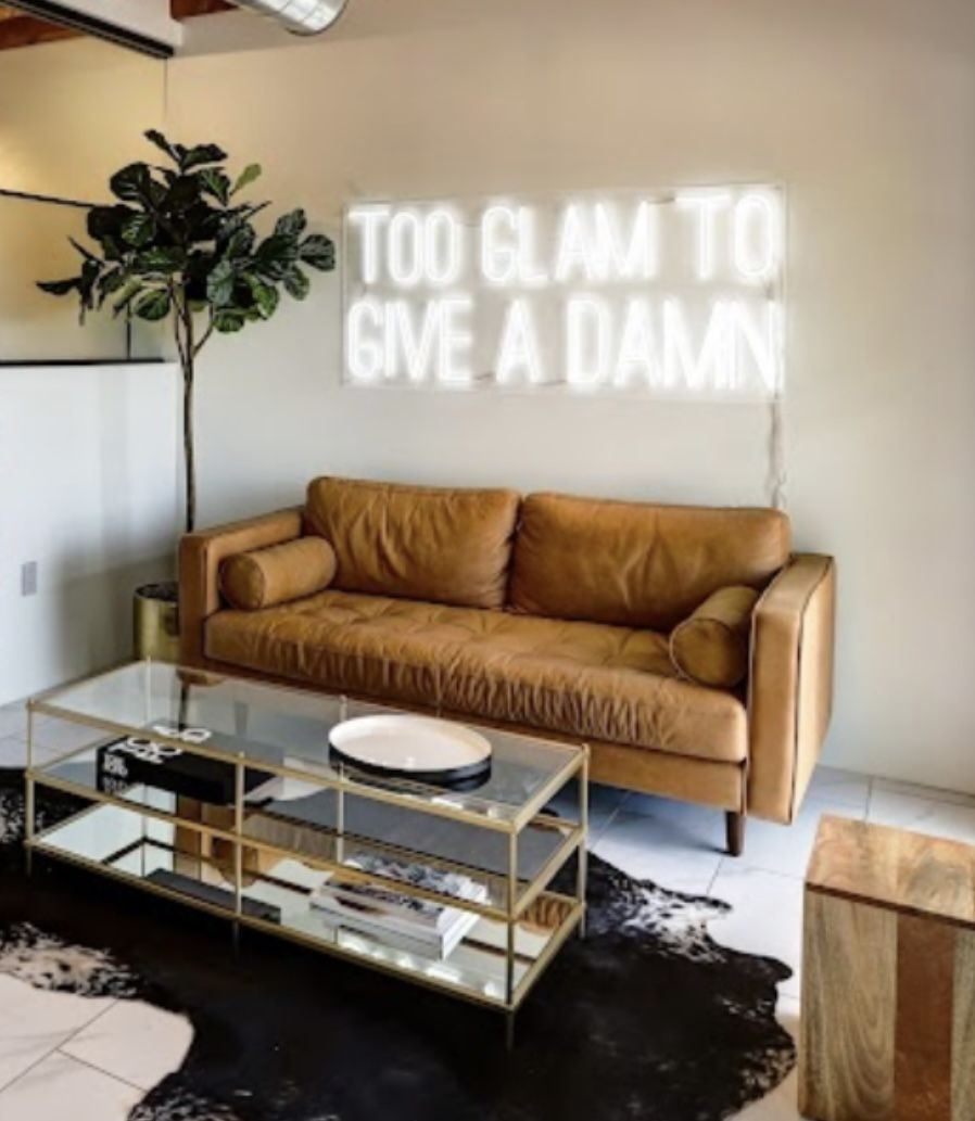 Sven Tan Leather Sofa From Article