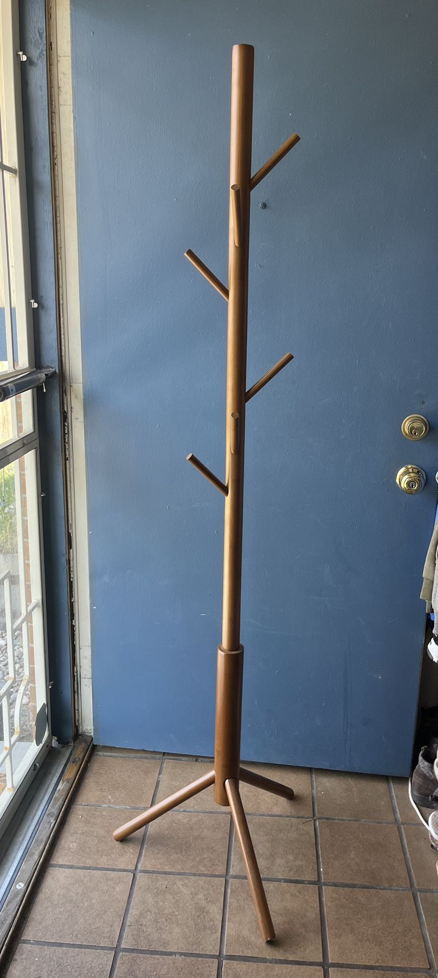 Wooden Coat Rack