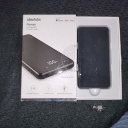 Portable Charger 10000mAh 12w 1.8amp Lightning Usb