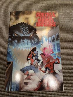 Godzilla Destroys The Marvel Universe #1 Leinil Yu FOIL July 2025!!!