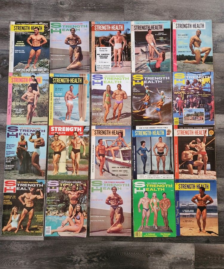 Strength & Health Magazine Lot