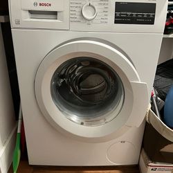 Bosch 24” Stackable Front Load Washer & Ventless Dryer
