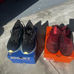Sneakers Brooks & Nike (Size 9,5) Men