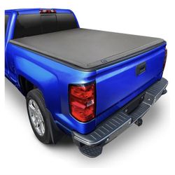 Tyger Auto T3 Soft Tri-Fold Truck Bed Tonneau Cover Compatible with 1 Chevy Silverado / GMC Sierra 1 HD 3500 HD | 2007 Classic ONLY | 
