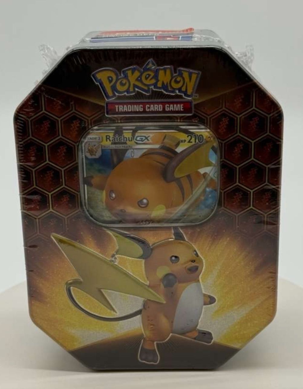 Pokemon Hidden Fates Tin [Raichu GX] Hidden Fates (HIF)