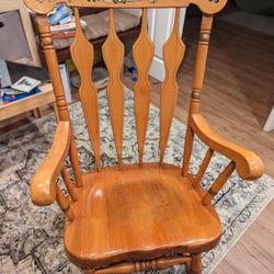 Beautiful Rocking Chair Real Wood 