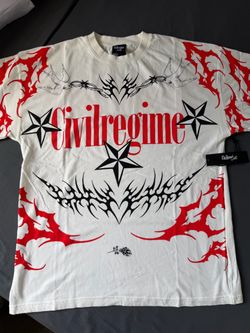 Civil Regime Graphic T-Shirt with Tags