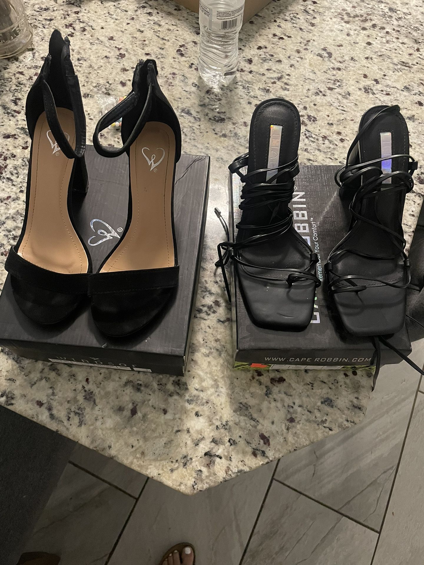 Black heels 