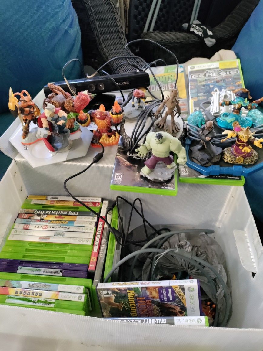 Xbox 360 Games Whit Kinect 