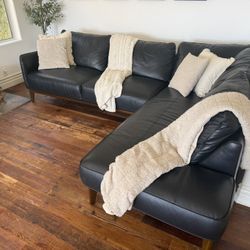 Leather Sectional Couch