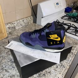Jordan 4 lakers