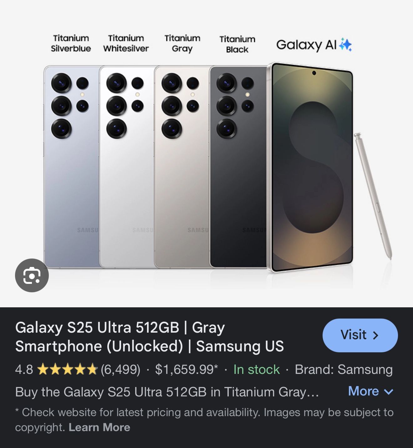 Samsung Galaxy 25 Ultra