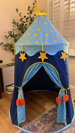 Kids Star and Moon Castle Play Tent