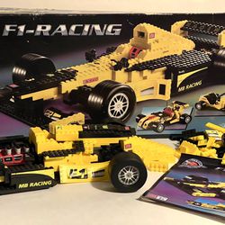 Mega Blocks F1 Race Car Lego 610 Piece set