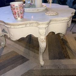 Antique Real Marble Table