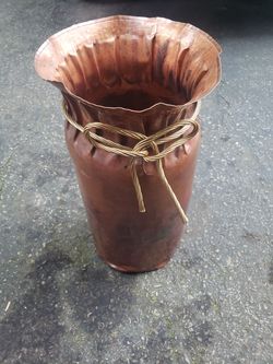 Copper vase