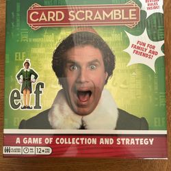 Buddy The Elf Card Scramble Game 