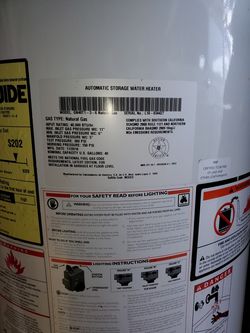 Water heather used in working conditions