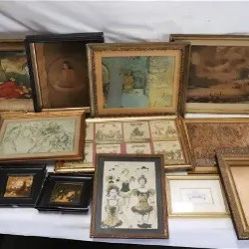 Lot Of Vintage Painting & Prints 
