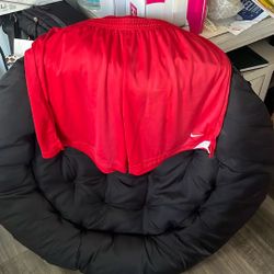 Red Soccer Shorts Size XL