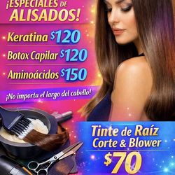 Todo en alisados en promo