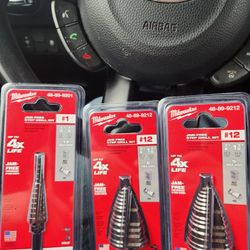 Milwaukee Step Bit #12 And #1