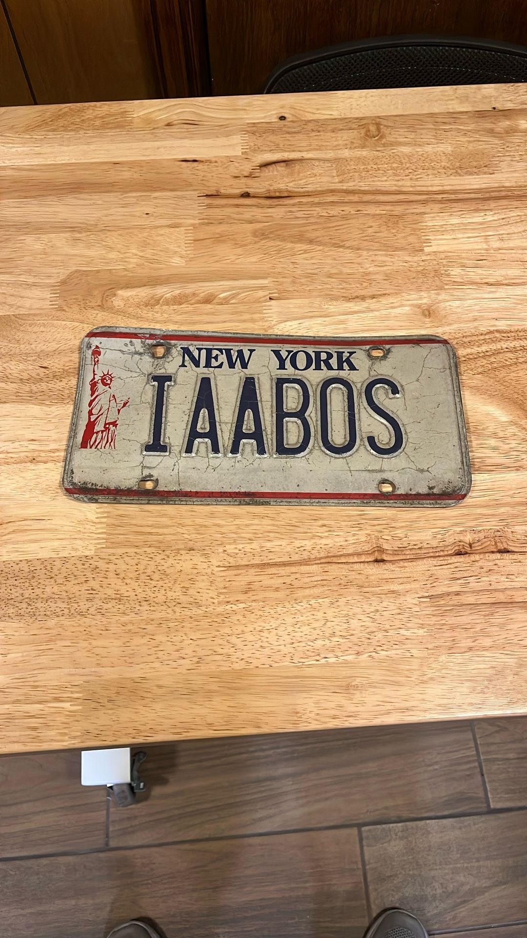 License Plate “ I Am A Boss”