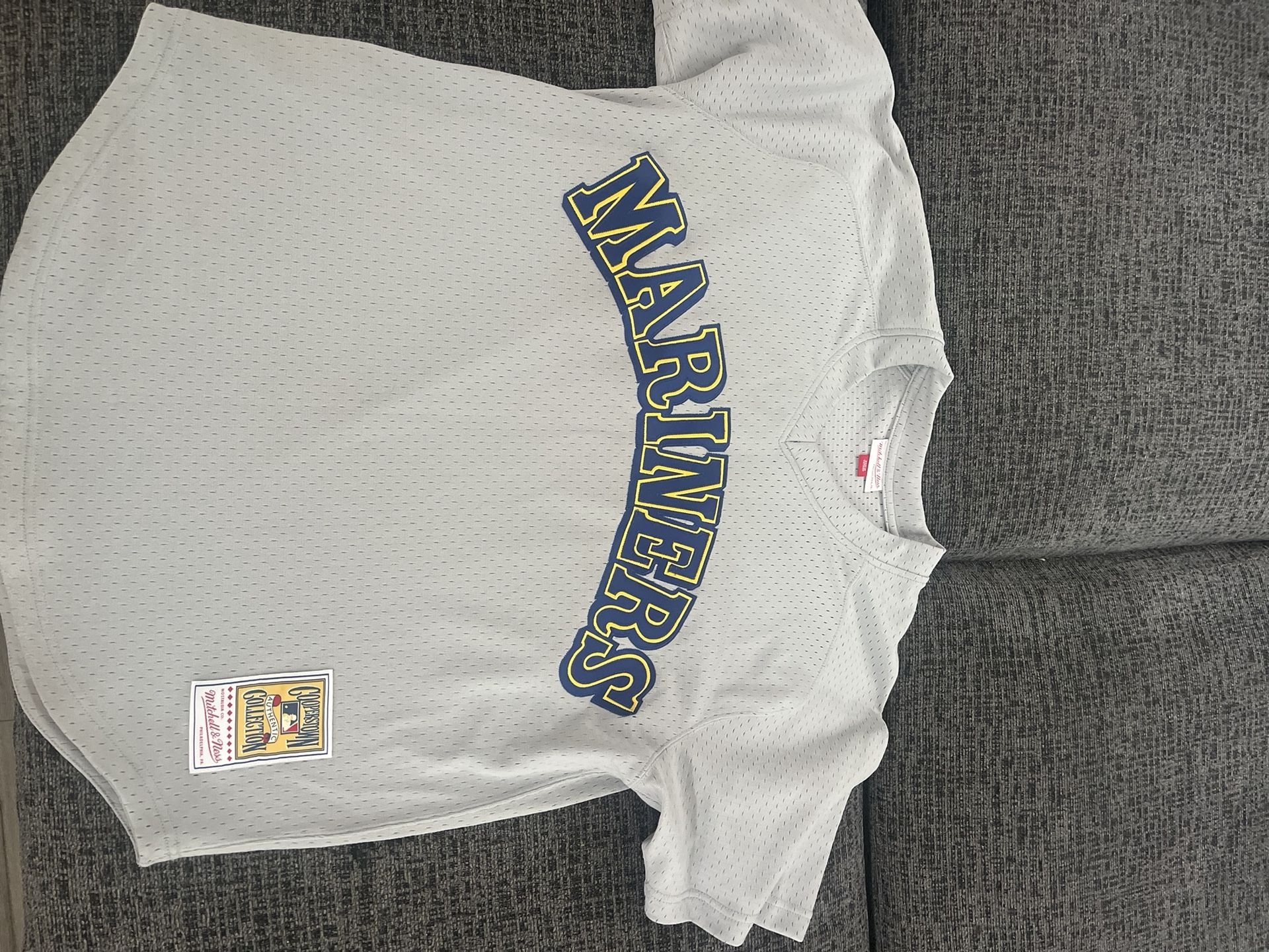 Seattle Mariners Cooperstown Collection King Griffey Mesh