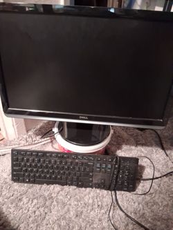 DeLL 21.5 inch flat screen monitor HD