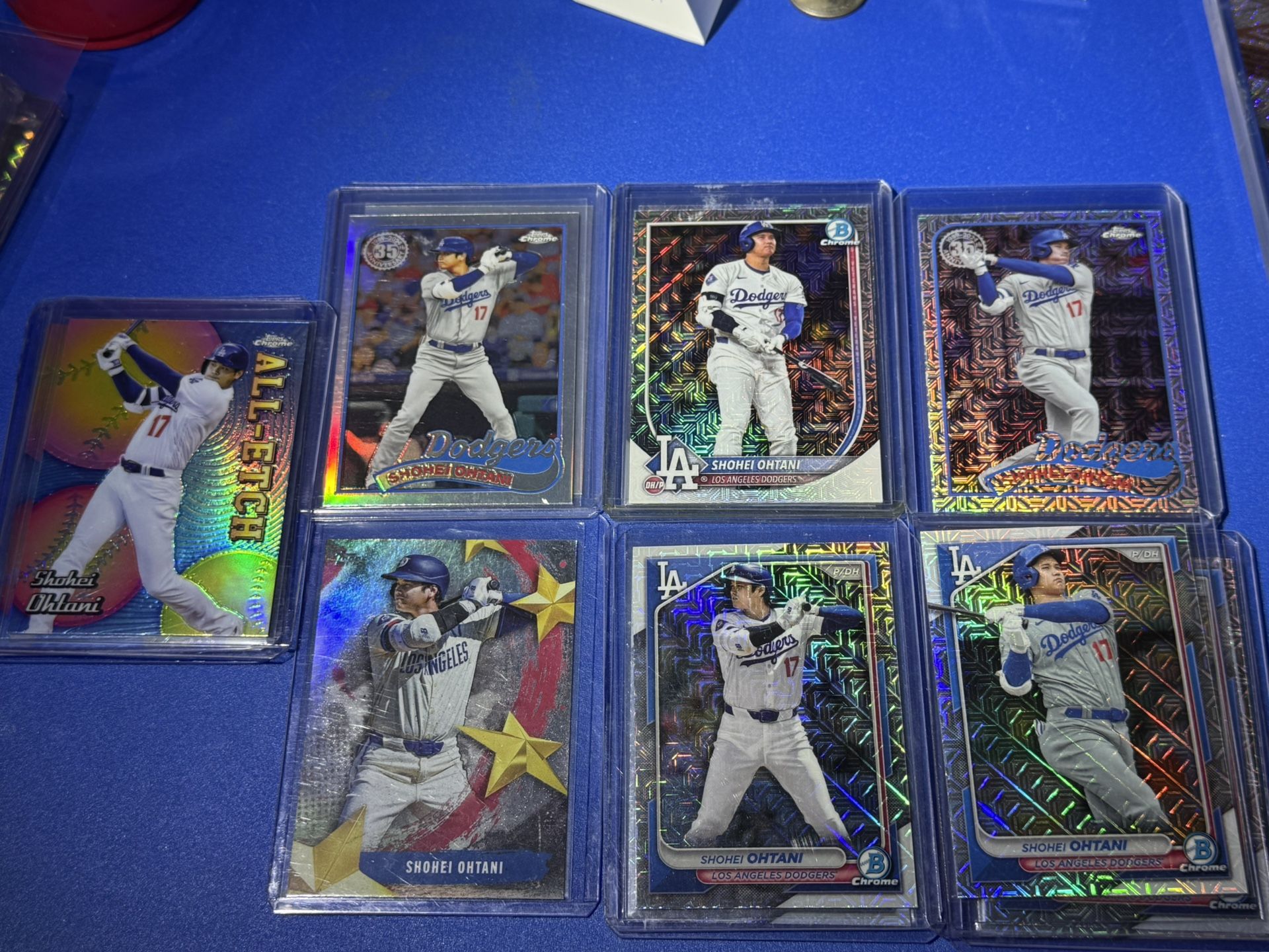 2024 Topps Chrome / Bowman Chrome Shohei Ohtani Refractors $45 Each !!