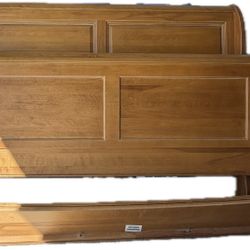 Ethan Allen Sleigh Bed Frame And Box Frame