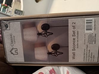 Wall Sconce Set Of 2