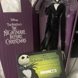 Nightmare Before Christmas Coffin Doll Jack Skellington Exclusive 16-Inch