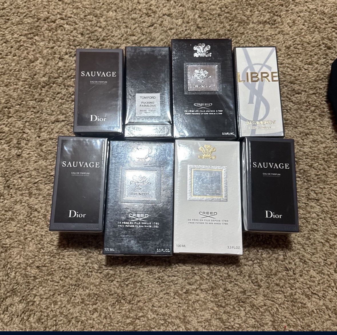 Cologne Collection 1,500$ Value