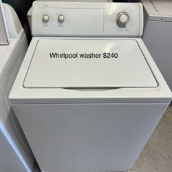 Whirlpool Washer