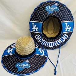 Los Angeles Dodgers Straw Hat Great X-Mas Gift  🎁 order now (I also have other Teams) 