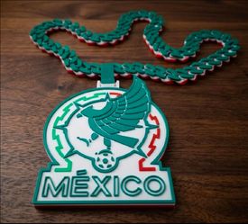 Mexico 3D Print team chain fifa 2026