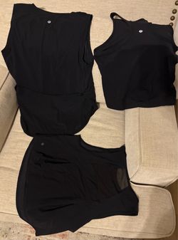 Lululemon Black Activewear Bundle – 3 Pieces