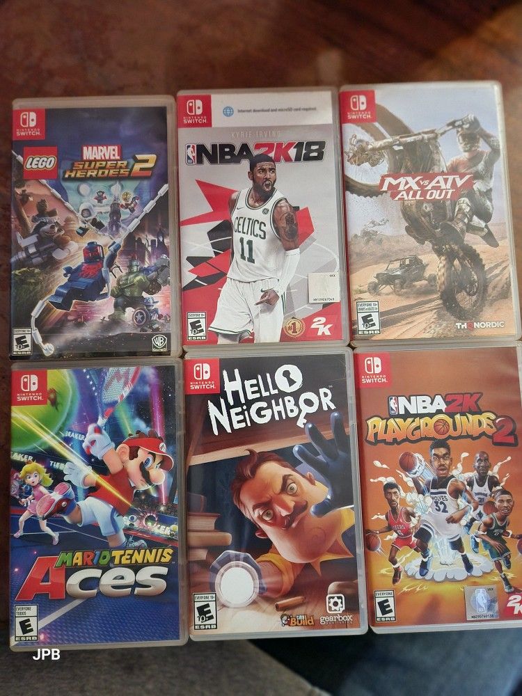 8 Nintendo Switch Games And A Wireless Controller