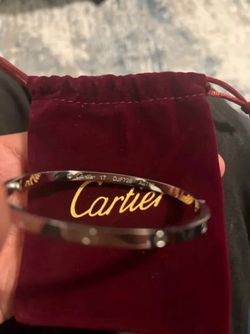 Cartier Small yellow gold bracelet. Size 17