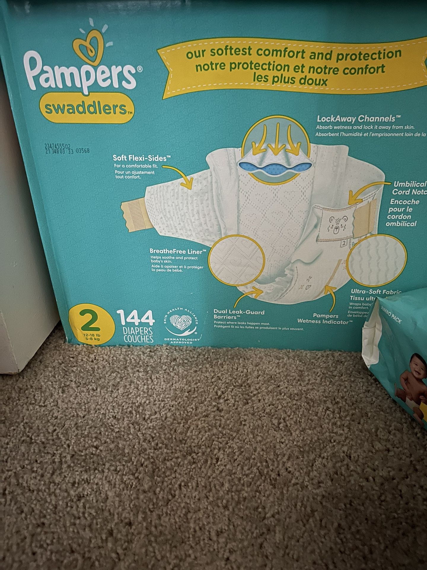 Size 2 Diapers 202 In Total 
