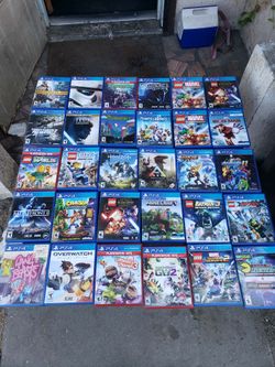 3 games for $50 $20! Per Game. 7 games for $100!. 15 Games for $200!  Playstation 4 5 PS4 PS5 Games Juegos. Trade for Pokémon card